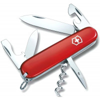 Нож перочинный Victorinox Spartan, 91 мм, 12 функций, рукоять пластик, красный Нож перочинный Victorinox Spartan, 91 мм, 12 функций, рукоять пластик, красный