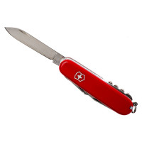 Нож перочинный Victorinox Explorer, 91 мм, 16 функций, рукоять пластик, красный Нож перочинный Victorinox Explorer, 91 мм, 16 функций, рукоять пластик, красный
