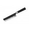 Samura Набор 3 в 1 Blacksmith SBL-0043C/Y (нож накири 168 мм, сталь, AUS-8 микарта (черный), гвоздичное масло, салфетка)
