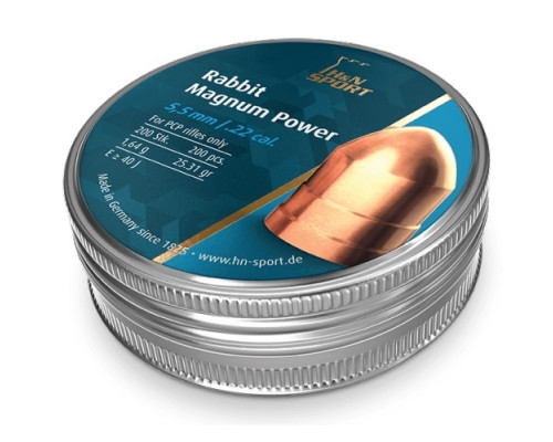 Пули H&N Rabbit Magnum Power 5,5 мм, 1,67 грамм, 200 штук